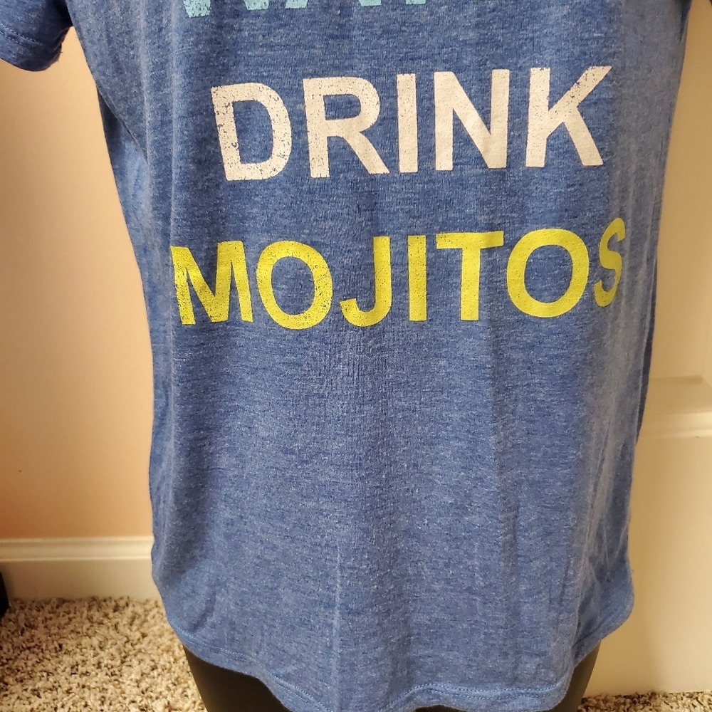 Save Water Drink Mojitos T-shirt - Picture 5 of 12